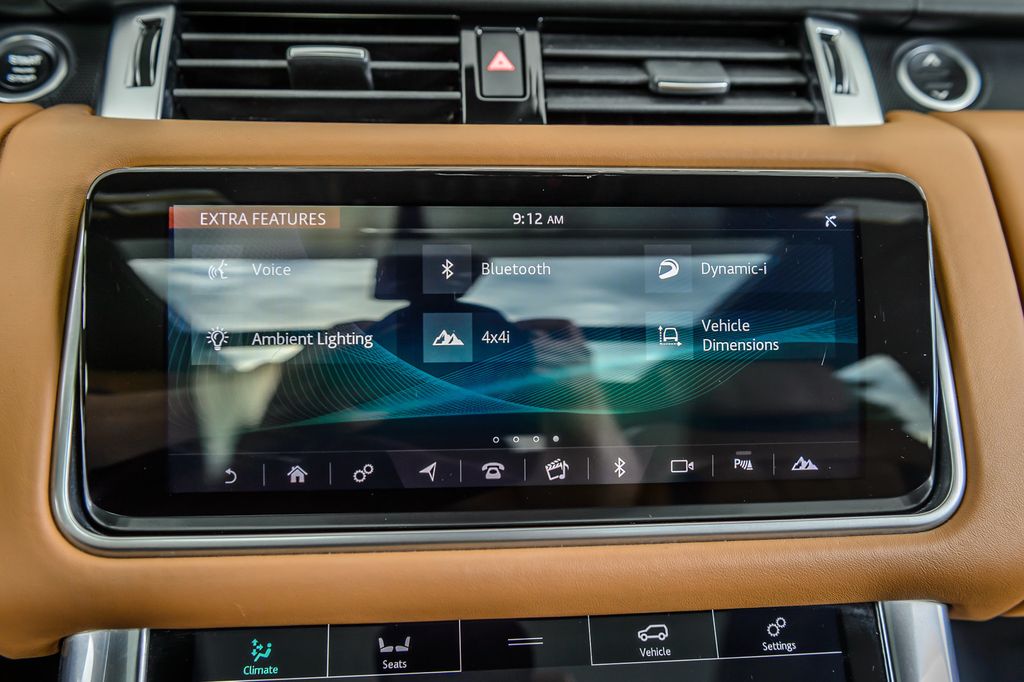 2018 Land Rover Range Rover Sport RANGE ROVER SPORT SUPERCHARGED DYNAMIC WHITE ON BROWN LEATHER - 23085590 - 21