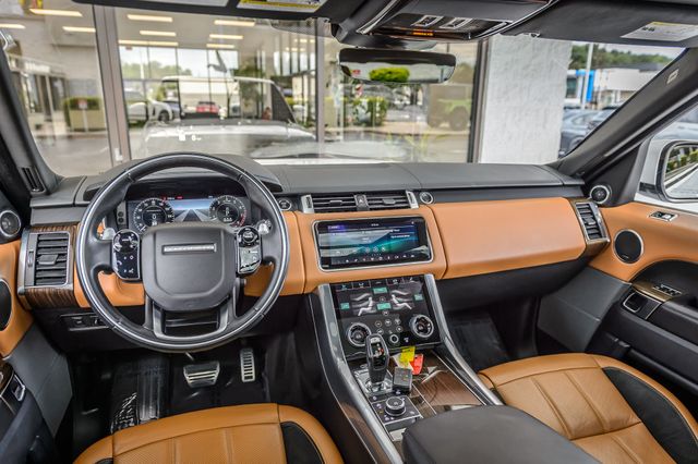 2018 Land Rover Range Rover Sport RANGE ROVER SPORT SUPERCHARGED DYNAMIC WHITE ON BROWN LEATHER - 23085590 - 28