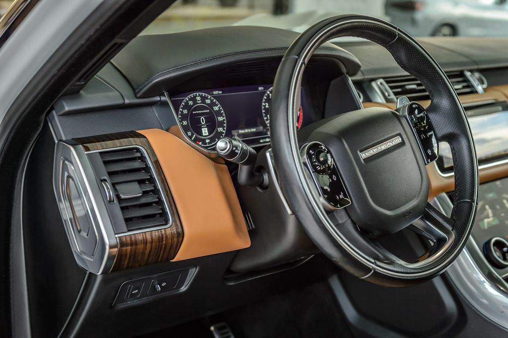 2018 Land Rover Range Rover Sport RANGE ROVER SPORT SUPERCHARGED DYNAMIC WHITE ON BROWN LEATHER - 23085590 - 29