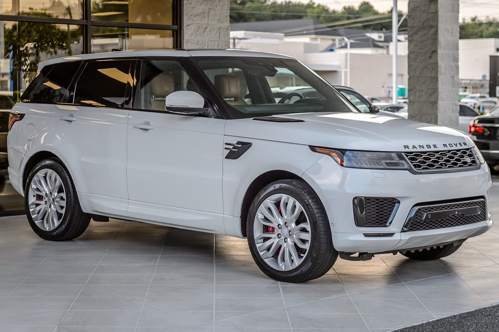 2018 Land Rover Range Rover Sport RANGE ROVER SPORT SUPERCHARGED DYNAMIC WHITE ON BROWN LEATHER - 23085590 - 3
