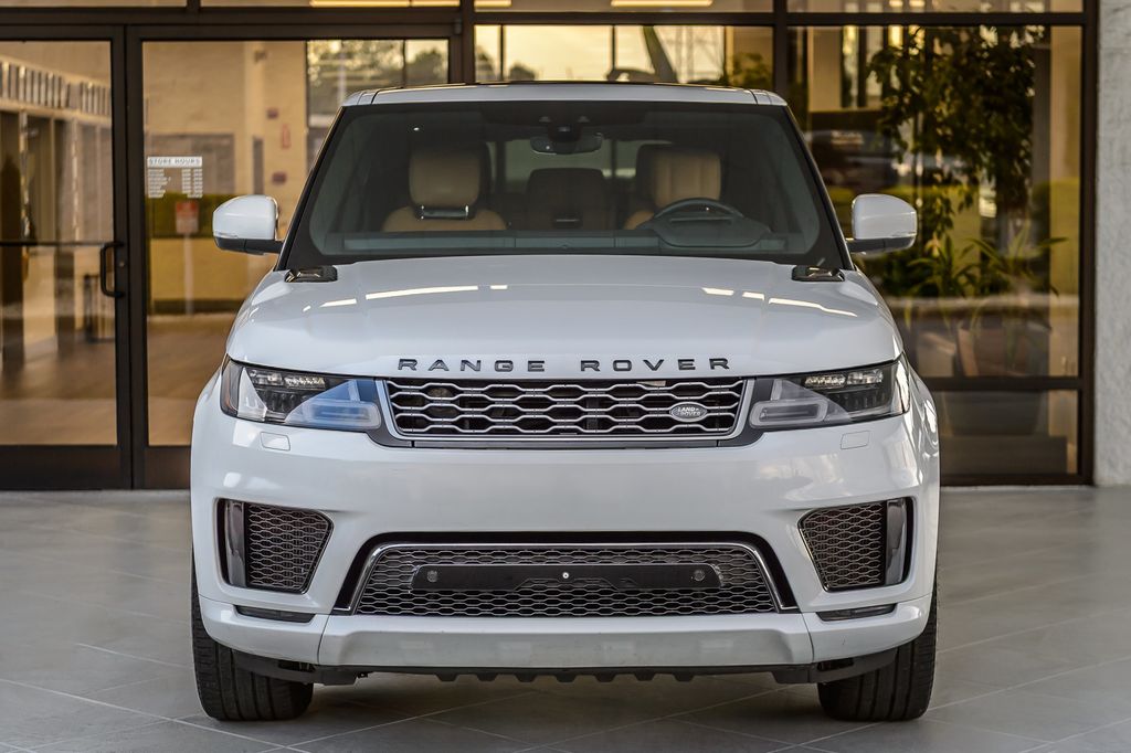 2018 Land Rover Range Rover Sport RANGE ROVER SPORT SUPERCHARGED DYNAMIC WHITE ON BROWN LEATHER - 23085590 - 4