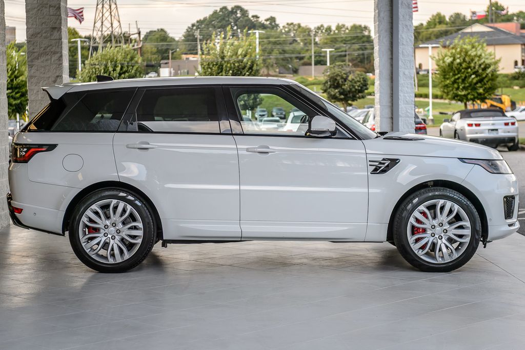 2018 Land Rover Range Rover Sport RANGE ROVER SPORT SUPERCHARGED DYNAMIC WHITE ON BROWN LEATHER - 23085590 - 62