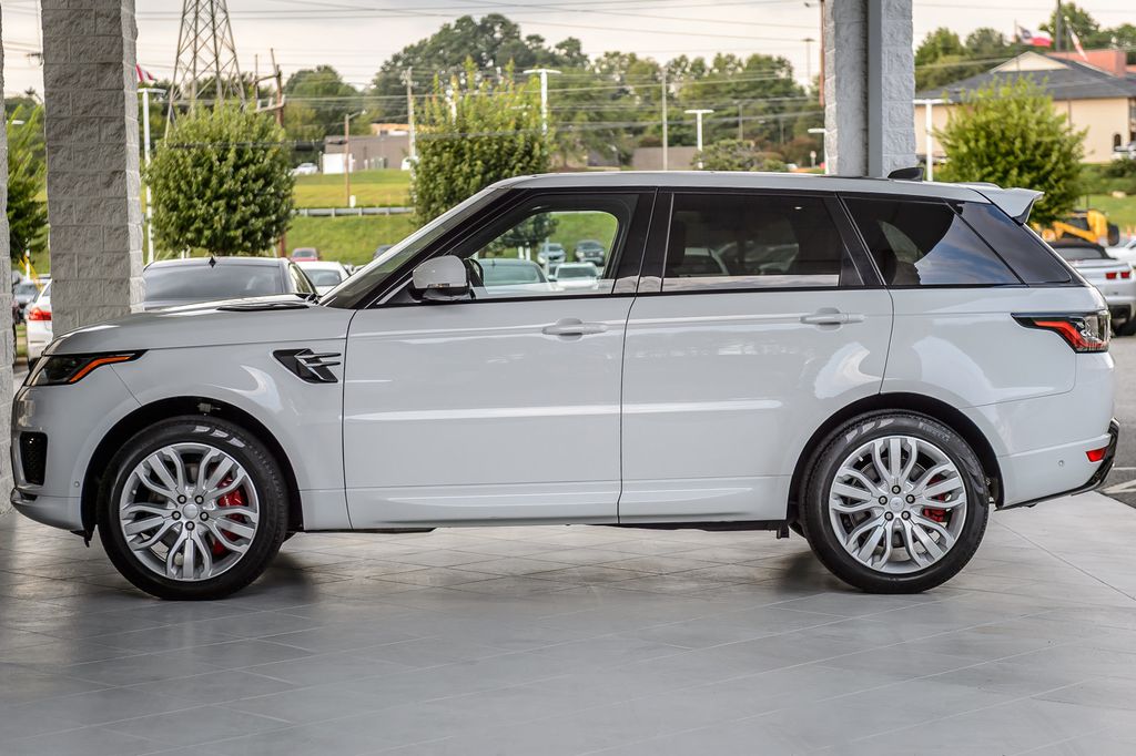 2018 Land Rover Range Rover Sport RANGE ROVER SPORT SUPERCHARGED DYNAMIC WHITE ON BROWN LEATHER - 23085590 - 6