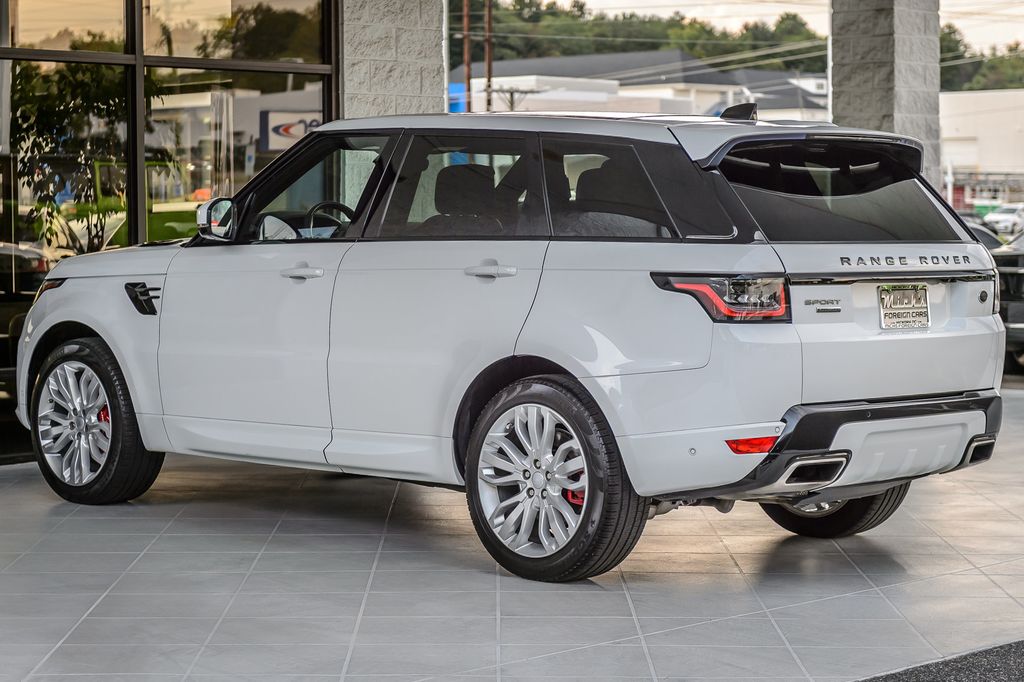 2018 Land Rover Range Rover Sport RANGE ROVER SPORT SUPERCHARGED DYNAMIC WHITE ON BROWN LEATHER - 23085590 - 7