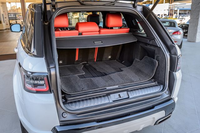 2018 Land Rover Range Rover Sport RANGE ROVER SPORT SUPERCHARGED DYNAMIC WHITE ON RED LEATHER - 22936774 - 10