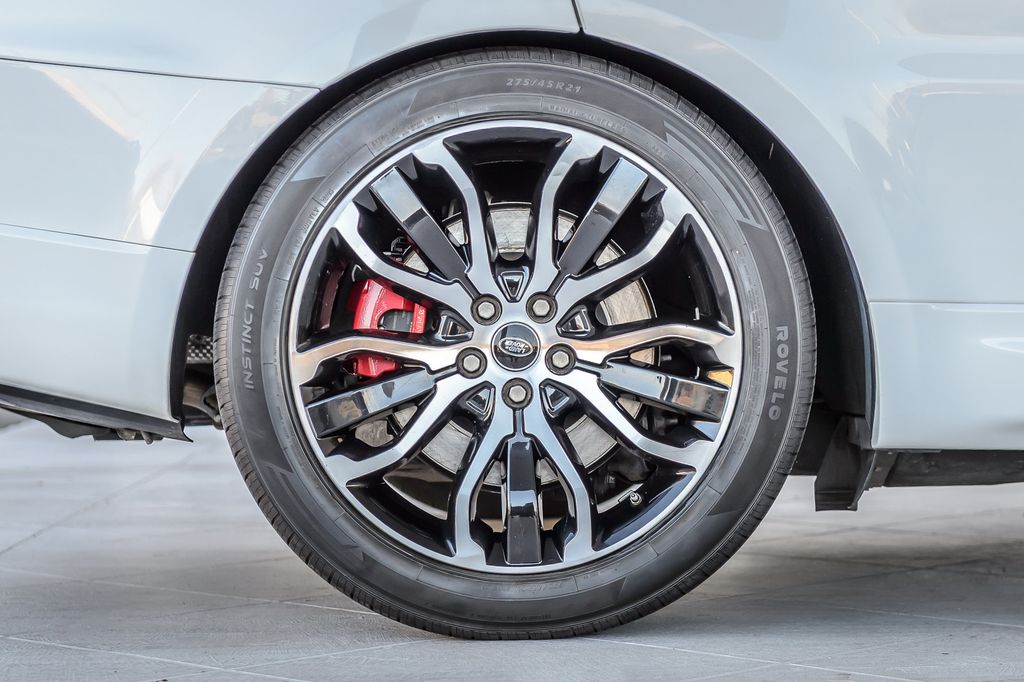 2018 Land Rover Range Rover Sport RANGE ROVER SPORT SUPERCHARGED DYNAMIC WHITE ON RED LEATHER - 22936774 - 13