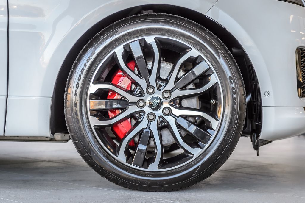 2018 Land Rover Range Rover Sport RANGE ROVER SPORT SUPERCHARGED DYNAMIC WHITE ON RED LEATHER - 22936774 - 14