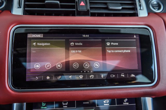 2018 Land Rover Range Rover Sport RANGE ROVER SPORT SUPERCHARGED DYNAMIC WHITE ON RED LEATHER - 22936774 - 17