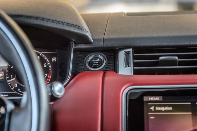 2018 Land Rover Range Rover Sport RANGE ROVER SPORT SUPERCHARGED DYNAMIC WHITE ON RED LEATHER - 22936774 - 26