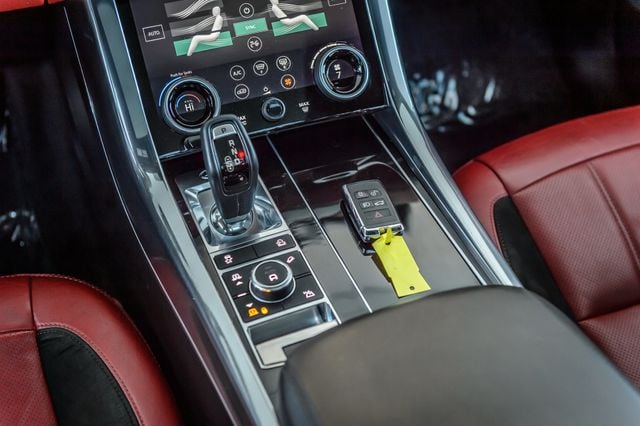 2018 Land Rover Range Rover Sport RANGE ROVER SPORT SUPERCHARGED DYNAMIC WHITE ON RED LEATHER - 22936774 - 29