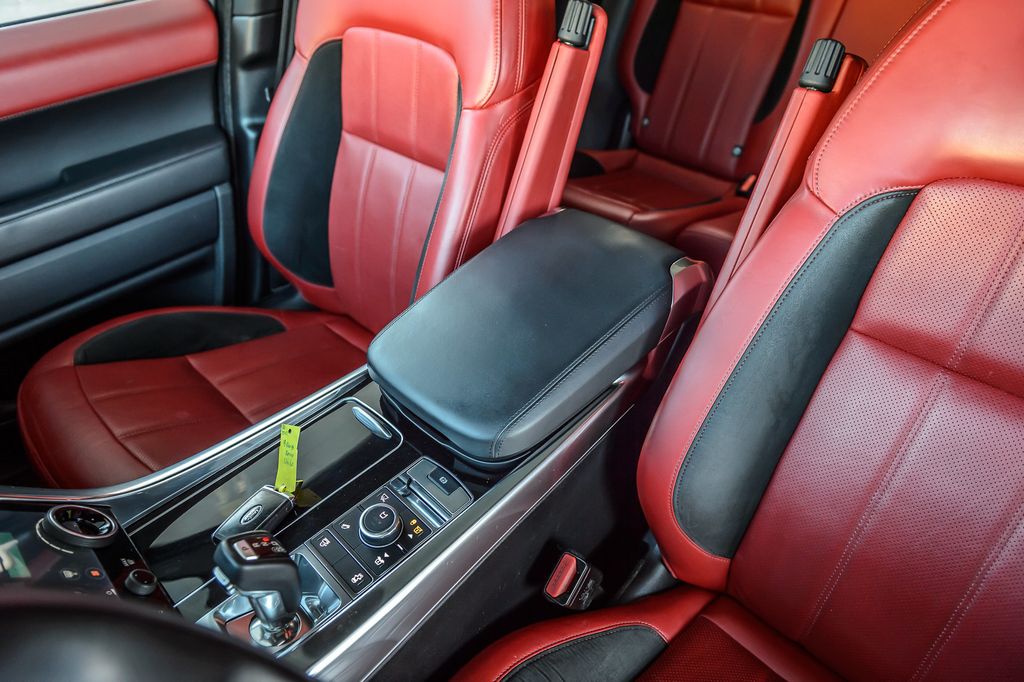 2018 Land Rover Range Rover Sport RANGE ROVER SPORT SUPERCHARGED DYNAMIC WHITE ON RED LEATHER - 22936774 - 30