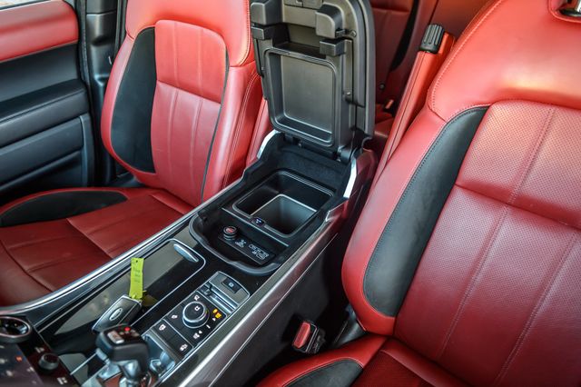 2018 Land Rover Range Rover Sport RANGE ROVER SPORT SUPERCHARGED DYNAMIC WHITE ON RED LEATHER - 22936774 - 31