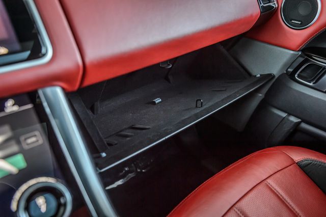 2018 Land Rover Range Rover Sport RANGE ROVER SPORT SUPERCHARGED DYNAMIC WHITE ON RED LEATHER - 22936774 - 34