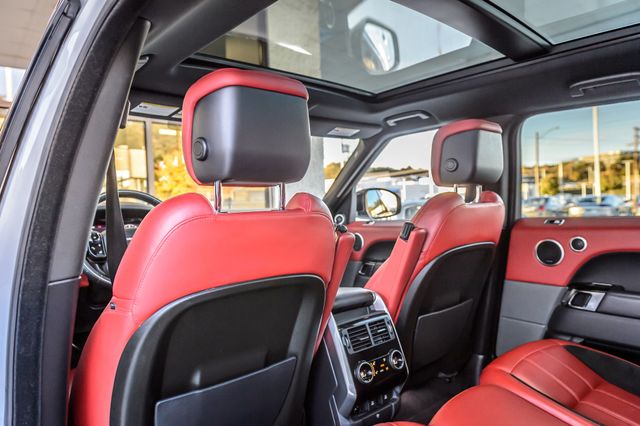 2018 Land Rover Range Rover Sport RANGE ROVER SPORT SUPERCHARGED DYNAMIC WHITE ON RED LEATHER - 22936774 - 40