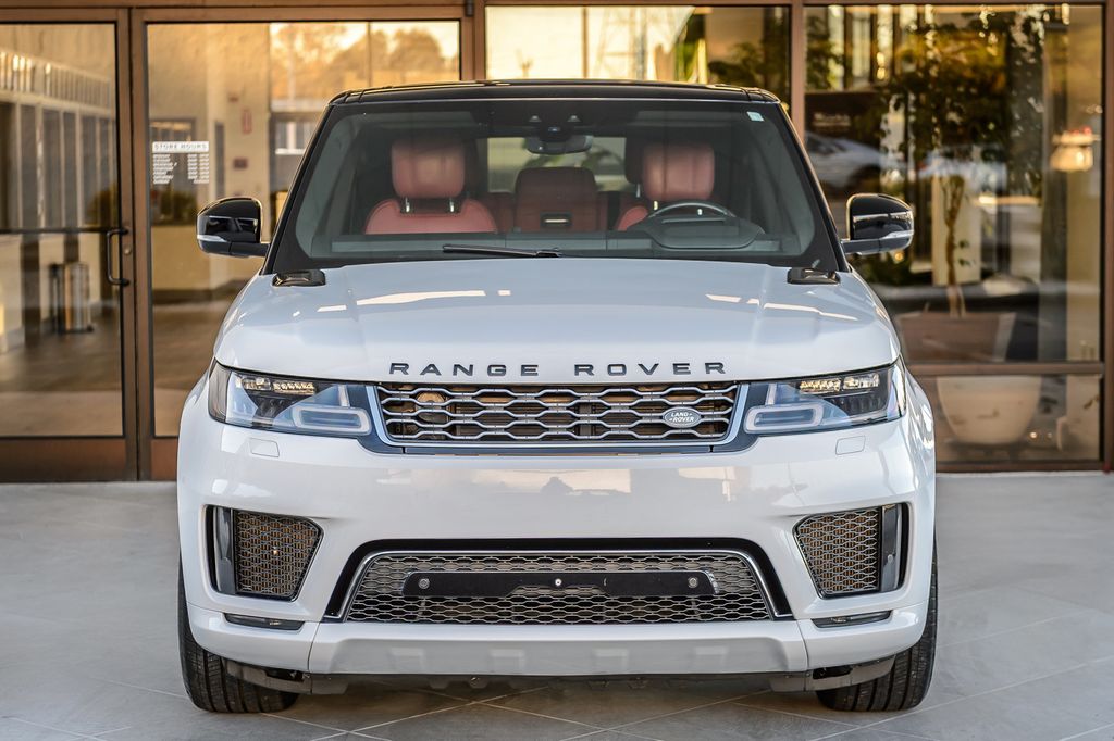 2018 Land Rover Range Rover Sport RANGE ROVER SPORT SUPERCHARGED DYNAMIC WHITE ON RED LEATHER - 22936774 - 4
