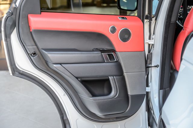 2018 Land Rover Range Rover Sport RANGE ROVER SPORT SUPERCHARGED DYNAMIC WHITE ON RED LEATHER - 22936774 - 52