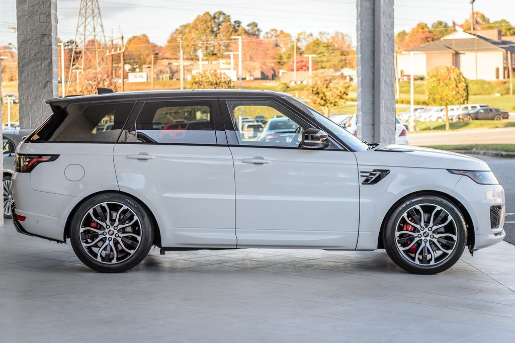 2018 Land Rover Range Rover Sport RANGE ROVER SPORT SUPERCHARGED DYNAMIC WHITE ON RED LEATHER - 22936774 - 55