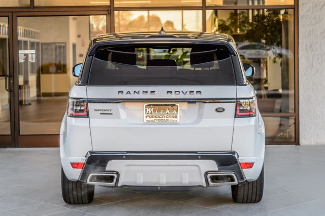 2018 Land Rover Range Rover Sport RANGE ROVER SPORT SUPERCHARGED DYNAMIC WHITE ON RED LEATHER - 22936774 - 7