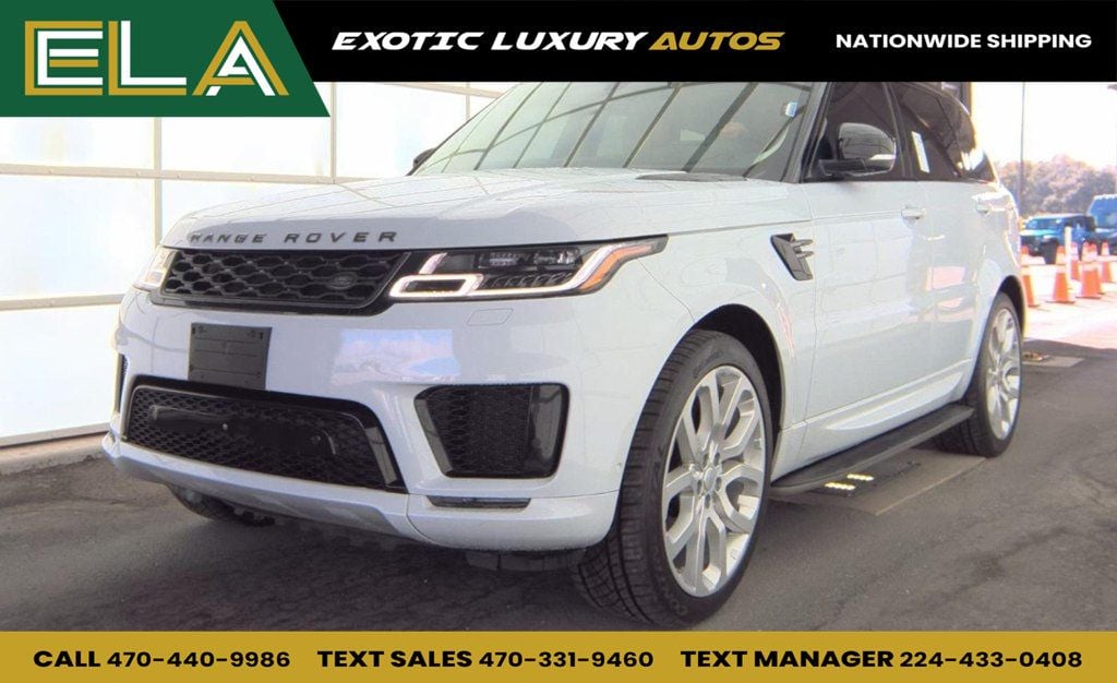 2018 Land Rover Range Rover Sport SUPERCHARGED DYNAMIC! PANO ROOF! 22INCH WHEELS! VISION ASSIST  - 22967739 - 0