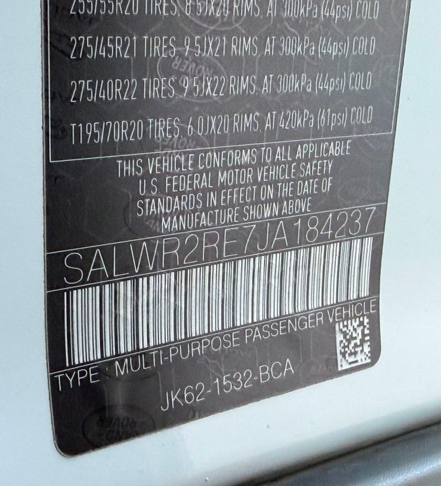 2018 Land Rover Range Rover Sport V8 Supercharged Dynamic - 22994100 - 42