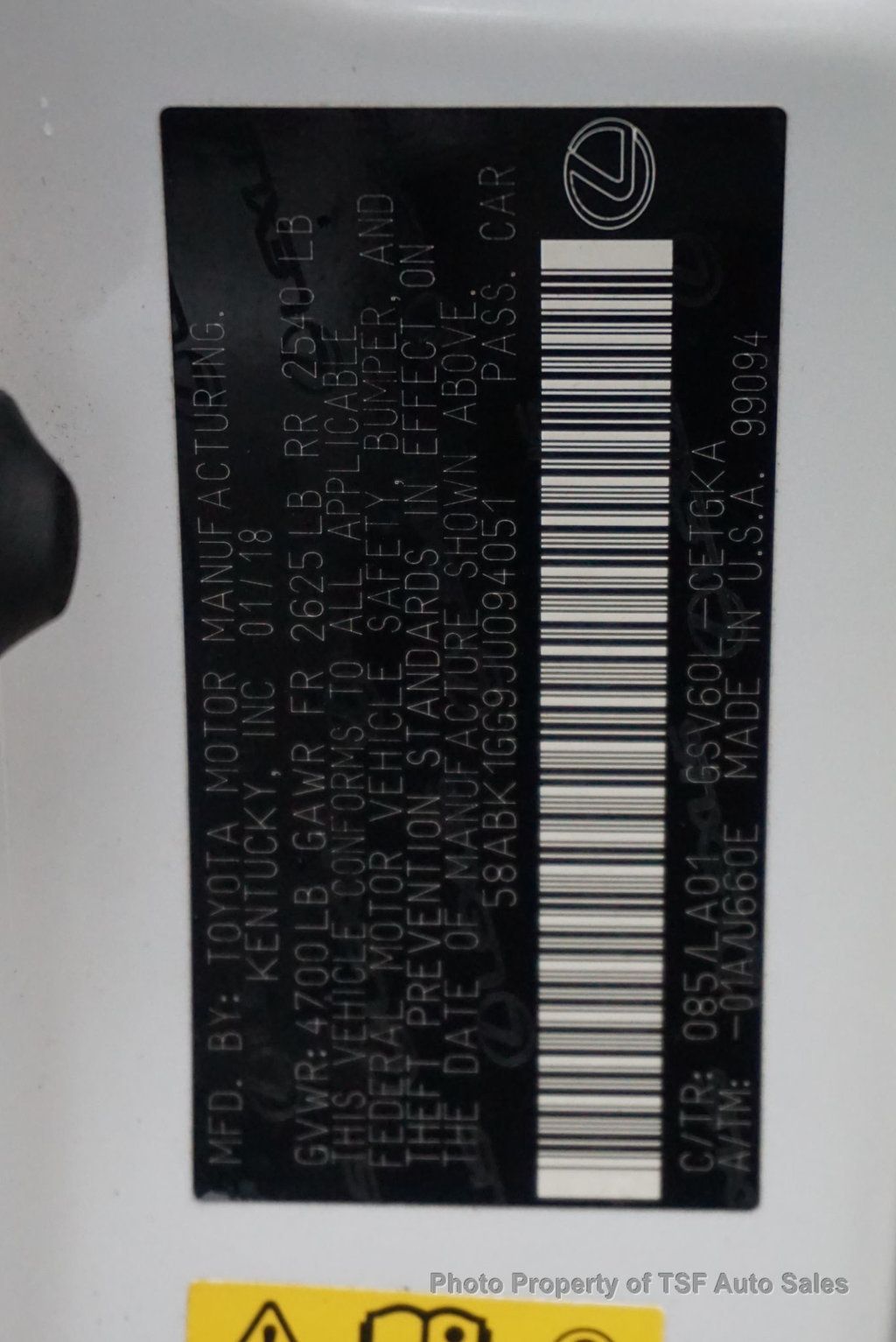 2018 Lexus ES ES 350 FWD NAVIGATION REAR CAMERA HEATED&COOLED SEATS LOADED!!!! - 22957811 - 45