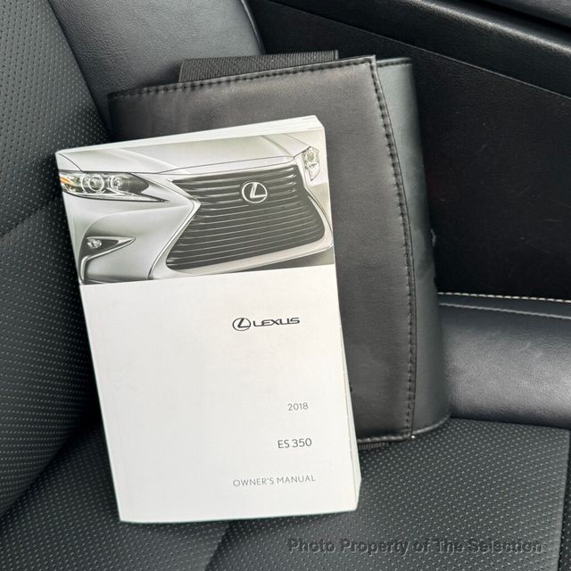 2018 Lexus ES ES 350 FWD W/PREMIER PACKAGE, NAV & BLINDSPOT - 23031083 - 43