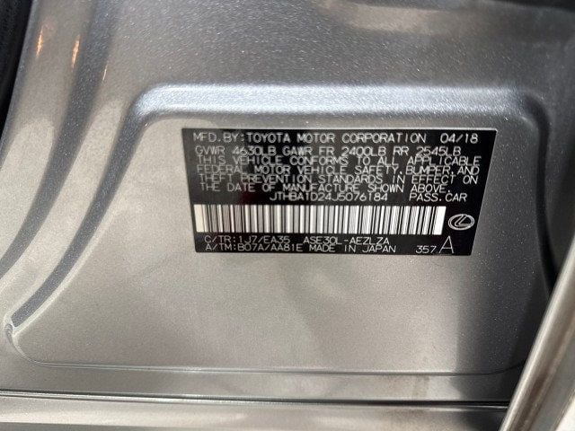 2018 Lexus IS IS 300 F Sport RWD - 22927019 - 30