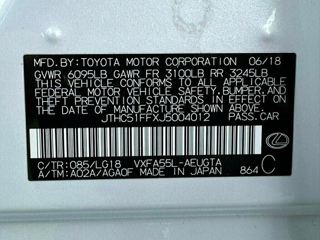 2018 Lexus LS LS 500 AWD - 23057568 - 40