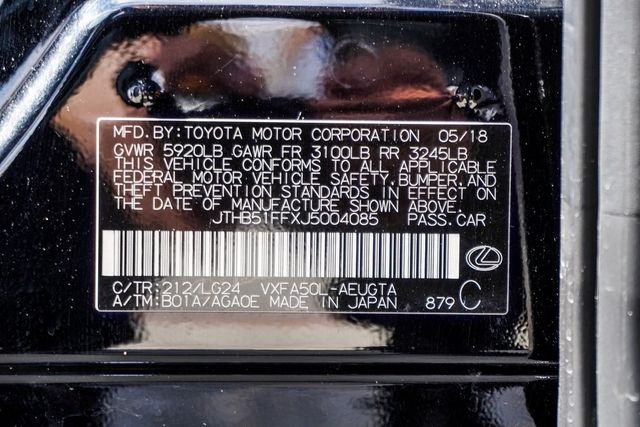 2018 Lexus LS LS 500 RWD - 22940384 - 48