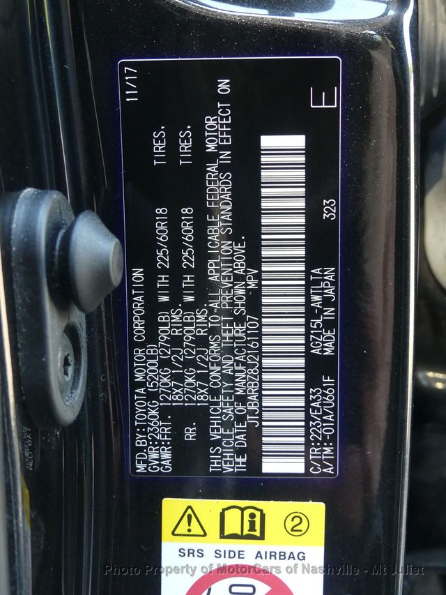 2018 Lexus NX NX 300 AWD - 23084540 - 48