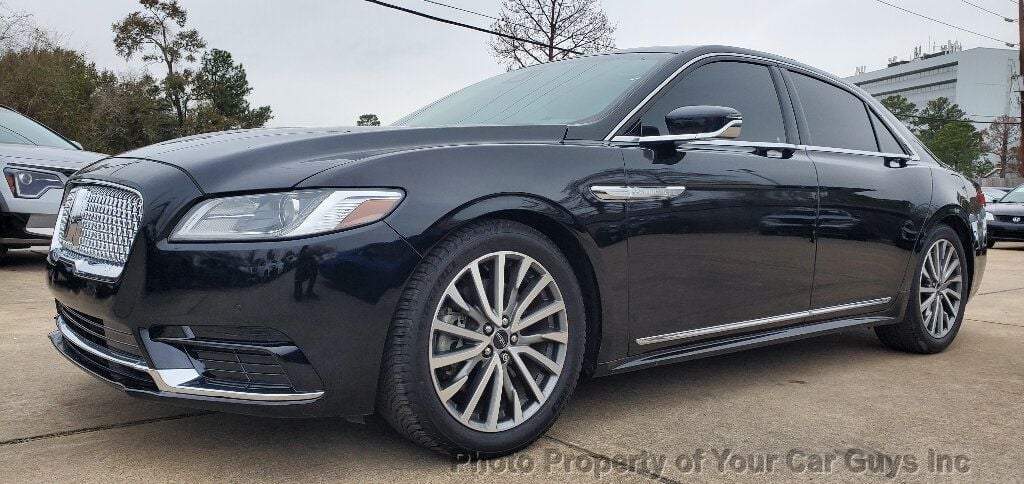 2018 Lincoln Continental Black on Black - 22758669 - 0