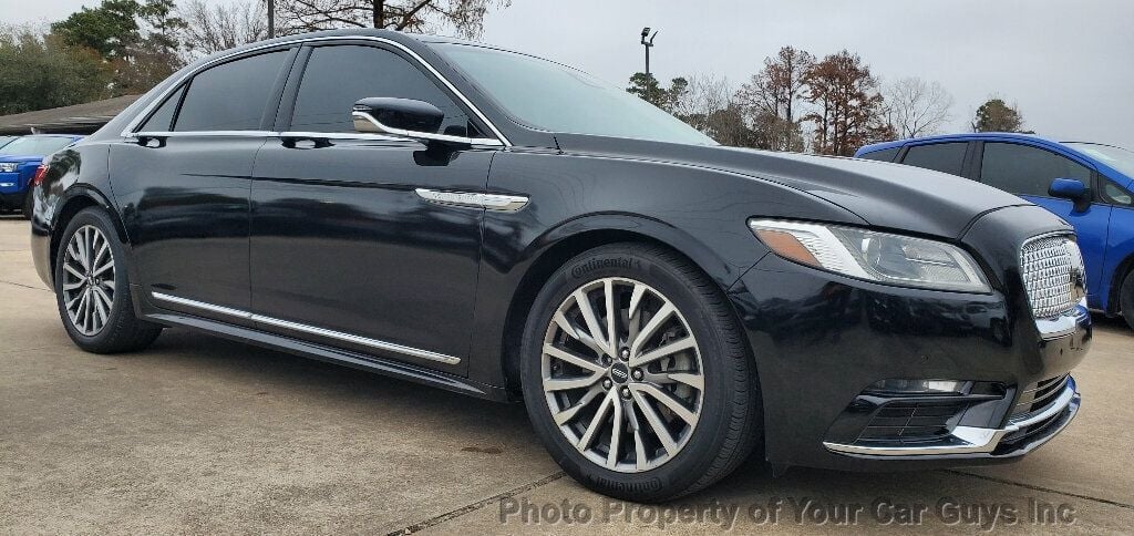 2018 Lincoln Continental Black on Black - 22758669 - 9