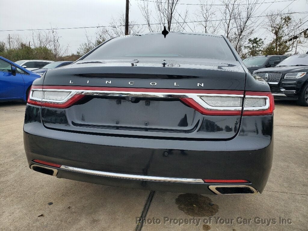 2018 Lincoln Continental Black on Black - 22758669 - 16