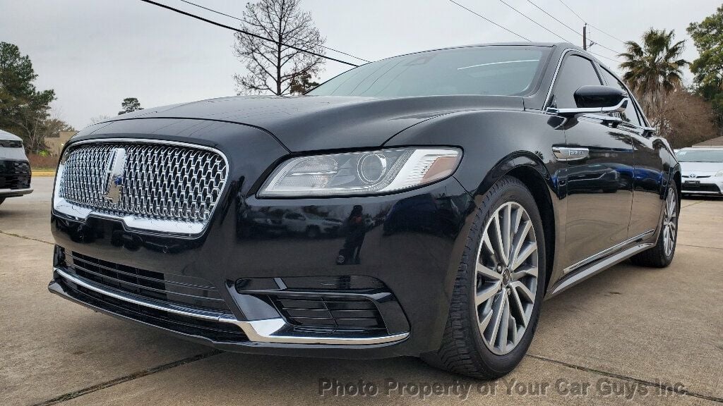 2018 Lincoln Continental Black on Black - 22758669 - 1