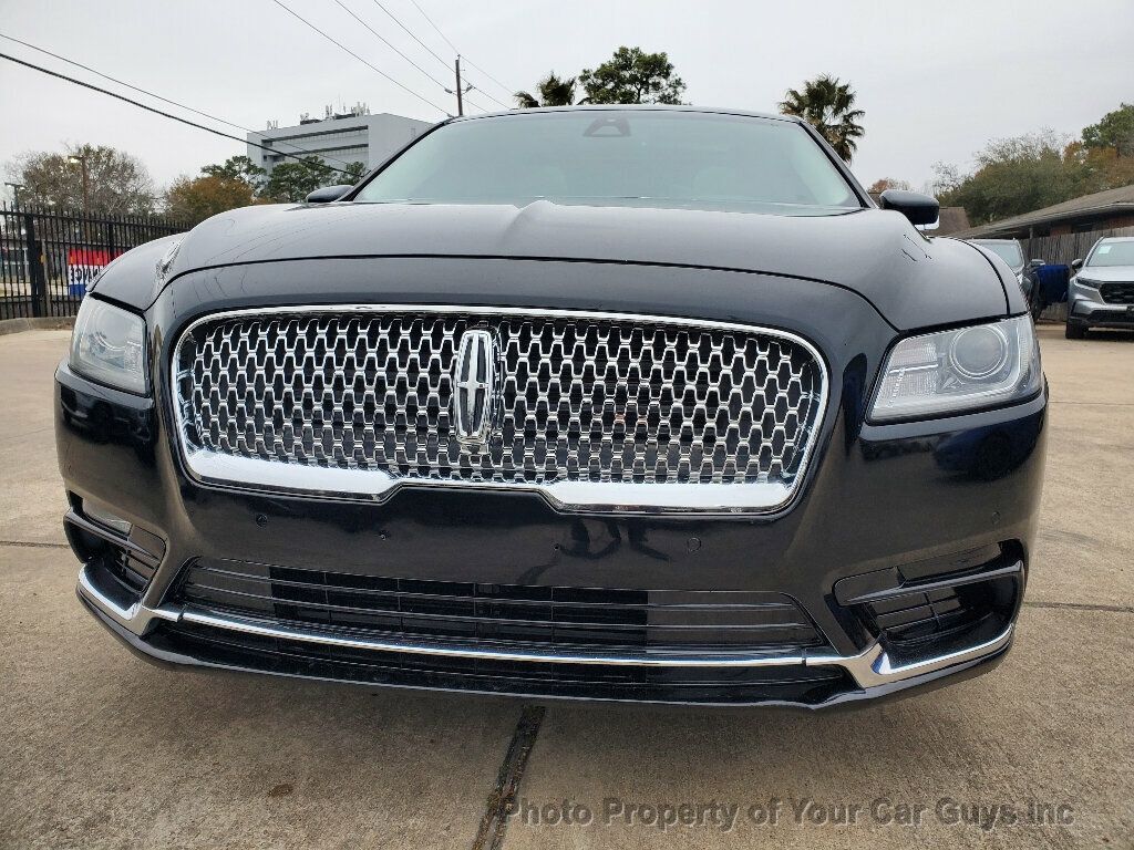 2018 Lincoln Continental Black on Black - 22758669 - 3