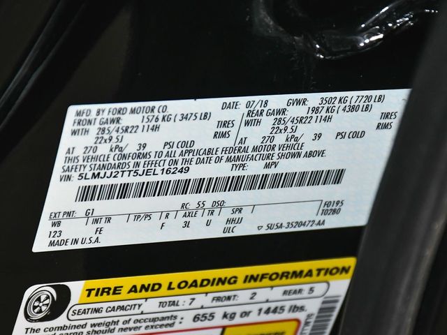 2018 Lincoln Navigator Black Label - 23031312 - 20