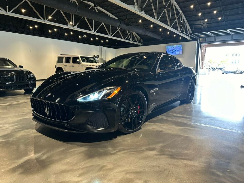 2018 Maserati GranTurismo MSRP$142,770/V8/BackUpCam/HtdSeats/HighGlossIntTrim/20"MC Wheels - 22523500 - 1