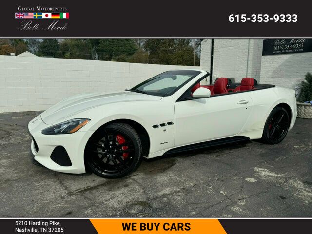 2018 Maserati GranTurismo Convertible MSRP$163685/CarbonFiberAerodynamicPkg/HeatedLeatherSeats/NAV - 22655604 - 0