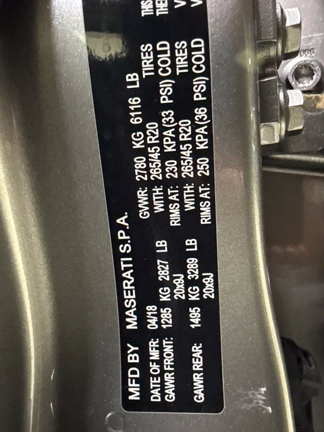 2018 Maserati Levante GranLusso 3.0L - 23091003 - 33