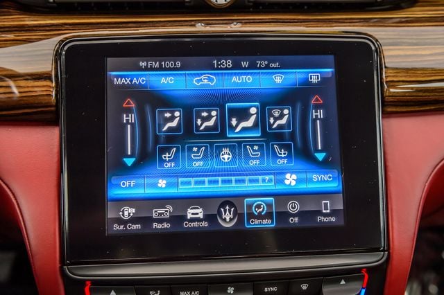 2018 Maserati Quattroporte QUATTROPORTE S Q4 GRANLUSSO - BLACK ON RED - NAV - BLUETOOTH  - 22964419 - 36