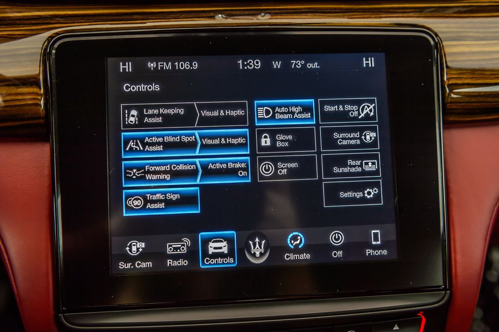 2018 Maserati Quattroporte QUATTROPORTE S Q4 GRANLUSSO - BLACK ON RED - NAV - BLUETOOTH  - 22964419 - 39