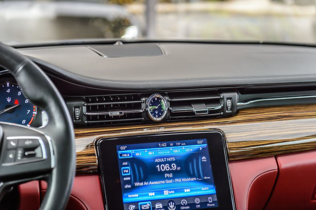 2018 Maserati Quattroporte QUATTROPORTE S Q4 GRANLUSSO - BLACK ON RED - NAV - BLUETOOTH  - 22964419 - 48