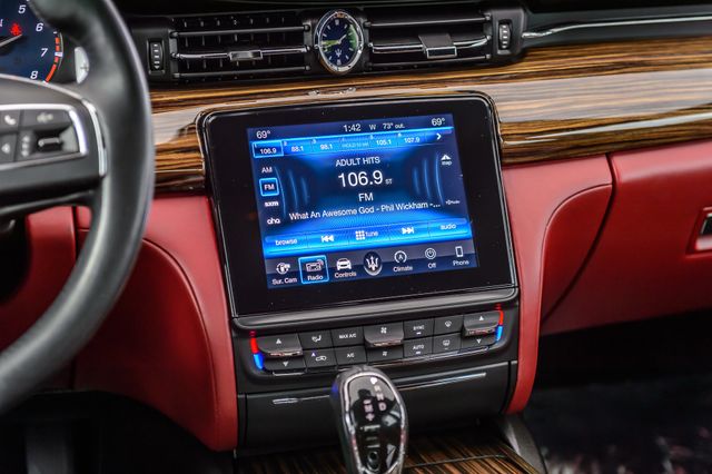 2018 Maserati Quattroporte QUATTROPORTE S Q4 GRANLUSSO - BLACK ON RED - NAV - BLUETOOTH  - 22964419 - 49