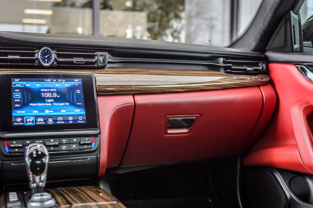 2018 Maserati Quattroporte QUATTROPORTE S Q4 GRANLUSSO - BLACK ON RED - NAV - BLUETOOTH  - 22964419 - 53