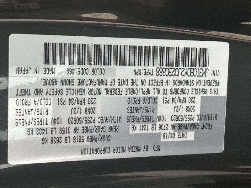 2018 Mazda CX-9 Grand Touring AWD 4dr SUV - 22991125 - 28