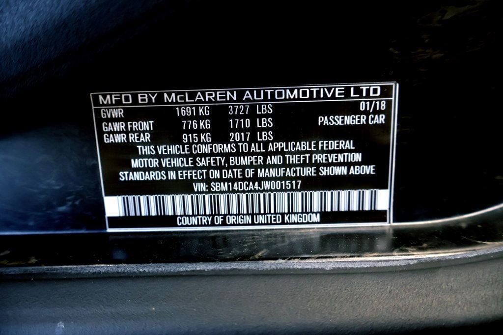 2018 McLaren 720S Performance AZORES...16,678 Miles...Perf Pkg($11,430)  - 23008899 - 40