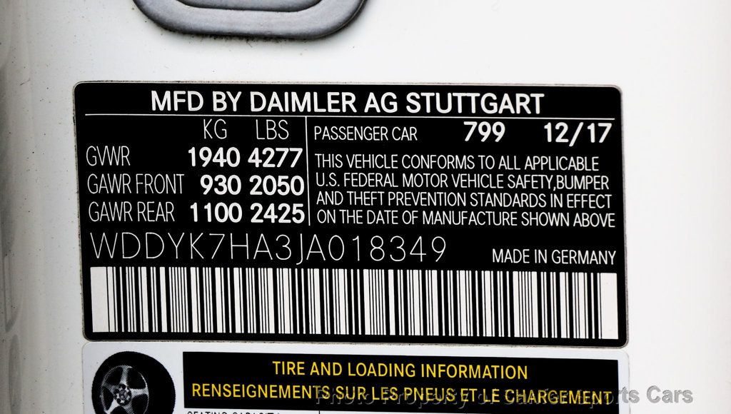 2018 Mercedes-Benz AMG GT AMG GT Roadster - 22883030 - 43