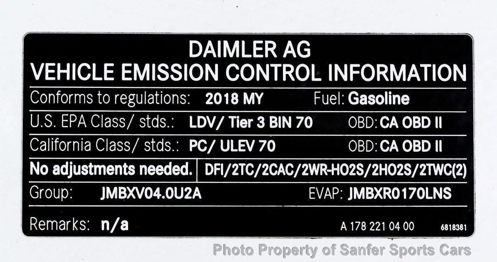 2018 Mercedes-Benz AMG GT AMG GT Roadster - 23014252 - 44