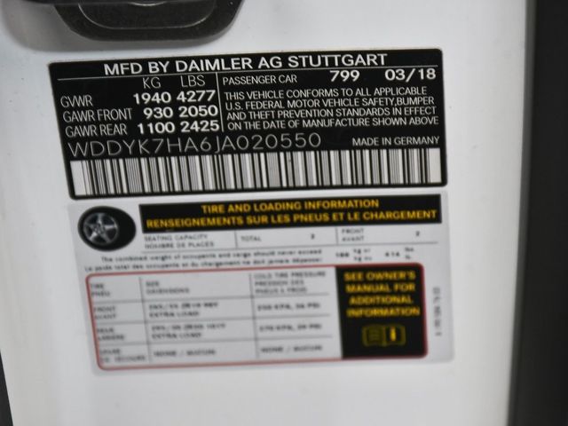 2018 Mercedes-Benz AMG GT Base - 22951014 - 18