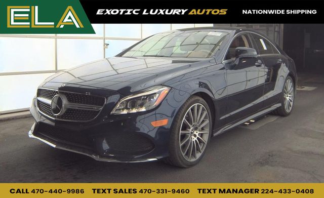 2018 Mercedes-Benz CLS LOOK AT INTERIOR CRAZY RARE DESIGNO! DUAL TONE DASH MATCHIN GUTS - 22952935 - 0